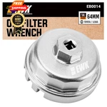 Ewk 64MM 14 Flute Oil Filter Wrench With 4-SLOT Grip, Forged Aluminum.... Fixed Price $34.99.