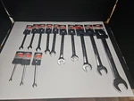 Crescent #ccw Sreies 13 Pc Sae 12 Pt Combination Wrench Set 1/4"-1 (TL3059). Fixed Price $74.95.