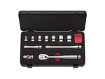Ktc Nepros NTB311CZ 9.5SQ 11-PIECE Socket Wrench Set With Case Silver Grade. Fixed Price $542.23.