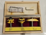 Lifetime Carbide 90009 Doormakers Bit Set C3 Cutting Tip 1/2" Shank. Fixed Price $35.00.