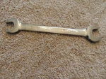 Snap-on Tools VO1820 Double Open End Wrench 9/16" X 5/8" Usa New. Fixed Price $35.00.