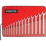 Proto J1200F-T500 Full Polish 15 Piece Combination Wrench Set, 5/16" 1-1/4". Fixed Price $687.64.