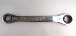 Craftsman Box End Wrench Ratcheting 42175 Made Usa 19MM & 21MM. Fixed Price $13.97.
