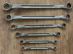 Stahlwille Corona - Set Of 6 Whitworth / Bs Cranked Ring Spanners (stored). Fixed Price $62.96.