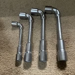 Facom Angled Socket Wrenches 32,31,29 And 22MM Point 12 Ogv #76- 4PC. Fixed Price $59.95.