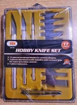 Iit 17 Piece Hobby Knife Set With Hardened Blades Aluminum Handles. Fixed Price $12.95.
