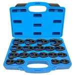 Zktool 19PC Crowfoot Wrench 3/8 1/2 Drive Metric Flare Nut Blue Case. Fixed Price $68.99.