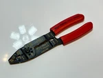 Blue Point Tools PWC28A Combination Electrical Wire Red Grip Stripper Pliers. Fixed Price $37.99.