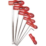 Eight WHH-S6TL T-type Tapered Head Extra Long Hex Wrench With Resin Handle. Fixed Price $94.50.