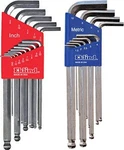 Eklind 13322 Bright-ball-hex L-key Allen Wrench Combo- Inch / Mm (2 Sets 22PC). Fixed Price $34.97.