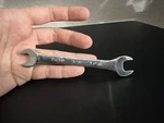 Sk Hand Tool 86414 Regular Open End Wrench, 7/16 X 1/2-INCH, Full Polished. Fixed Price $11.99.