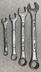 Lot Of 4: Combination Wrench, Tatools Forged Alloy Taiwan - 1/4, 3/8, 1/2, 9/16. Fixed Price $14.90.