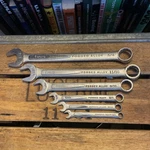 Vintage Easco 6 Piece Sae Wrench Set Combination 3/4 To 1/4" Made Usa Lot. Fixed Price $34.95.