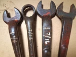 (lot Of Klein,williams, Ironworker Spud Wrench( 1-1/2", 1-7/16" ,1-1/4"). Fixed Price $89.00.