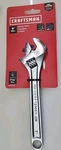 Craftsman Adjustable Wrench 8-INCH Chrome Alloy CMMT81622. Fixed Price $10.00.