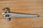 Ridgid 31125 18" Inch Aluminum Handle Offset Pipe Wrench. Fixed Price $79.00.