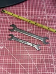 Easco Usa 2 Piece Sae Open End Wrench Set 3/8 9/16 Vintage 9-16. Fixed Price $9.76.