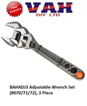 Bahco Adjustable Wrench Spanner Set (8070/8071/8072) 3 Piece. Fixed Price $53.71.