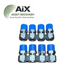 Lot Of (8) Swagelok 1/2 Tube X -8AN Stainless Steel Adapter 37 Flare. Fixed Price $249.99.