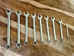 Proto Professional 500 Series Sae Wrench Set - 9 Pcs. Large Sizes Usa. Fixed Price $175.00.