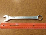 Stanley 17MM Combination Wrench 86-862, Forged Alloy, New Old Stock, Usa. Fixed Price $5.00.