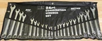 24PC Mit Michigan Industrial Tools - Standard & Metric Combination Wrench Set. Fixed Price $60.00.