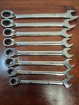 Gearwrench Metric Reversible Combination Ratcheting Wrenches Set 8PC. Fixed Price $44.99.