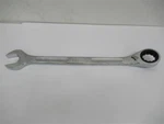 Proto JSCV32B, 1" Reversible Ratcheting Combination Wrench, Spline End, Offset. Fixed Price $70.00.