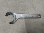 Wright Tool 1-3/4" 30 Degree Angle Service Open End Wrench 1456 Made In The Usa. Fixed Price $22.95.