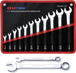 Hitork 11 Piece Combination Wrench Set With Roll Pouch, Sae Sizes (1/4" - 7/8"),. Fixed Price $37.73.