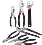 Fastpro 7-PIECE Utility Pliers And Wrench Set, Includes Slip Black & Red. Fixed Price $42.99.