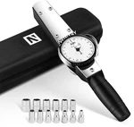 Newtry Dial Torque Wrench, 0.5-5 N.m Indicator With Chrome. Fixed Price $126.82.