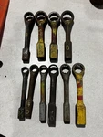 Williams/ Armstrong/ Snap Striker Wrench Lot. 1-1/16-2-1/4 10 Total. Fixed Price $270.00.
