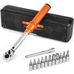 New/click Torque Wrench Set, 1/4INCH Drive, 20-200LBF-IN/2.3-22.6N.M, Dual-direc. Fixed Price $32.80.