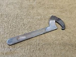 Blue Point Adjustable Hook Spanner Wrench AHS304 2" 4-3/4" Usa. Fixed Price $29.93.