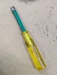 Snap-on Tools ND111 11/32" Yellow Hard Handle Insulated Nut Driver Usa. Fixed Price $15.00.