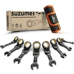 Suzume Stubby Wrench Set 8PCS Metric (8-17MM) 180 Flexible Head 10K Gear. Fixed Price $51.89.