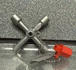 Knipex 2 3/4" Control Cabinet Key 00 11 03 Great Shape Ships Fast. Fixed Price $28.00.