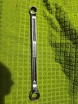 Snap-on XV-1922 Box End Offset Wrench 19/32" 11/16" Made In Usa. Fixed Price $14.00.