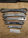 Craftsman Usa 9 43685 - 43681 Ratchet Tool 5PC Set 12PT. Fixed Price $20.00.