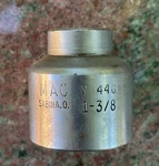 Mac Tools Usa 1/2" Drive 3/8 Sae Point Shallow Chrome Socket V446. Fixed Price $25.00.