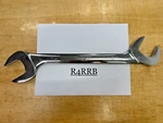 Snap-on Tools Usa New 1-13/16" Sae 4 Way Open-end Angle Head Chrome Wrench VS58B. Fixed Price $299.95.