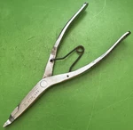 Vintage Craftsman Hand Tools Usa 9" Long Chrome Snap Ring Pliers Model 4735. Fixed Price $15.82.