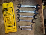 Vintage Sears Craftsman Sae Open End Wrench Set, 6PC Excellent Condition. Fixed Price $20.00.