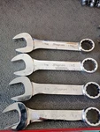 Snap 12 Point Short Combination Wrenches Made Usa Sae. Fixed Price $70.00.
