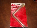 Nos Ace Faucet Wrench P/n 43918 Tapered To Fit Most Seats. Fixed Price $11.95.