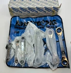 Nos Armstrong Tools Usa 54-655 7PC Metric 7MM-21MM Offset Ratcheting Wrench. Fixed Price $275.49.