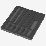 Wera 137383 Foam Insert 9883 Pferd File Set 1, Empty, 344 X 30 392 Mm. Fixed Price $68.60.