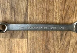 Blackhawk 3/8" Satin Chrome Combination Wrench BW-1160. Fixed Price $10.00.