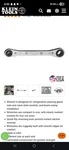 1/4 X 3/8 & 3/16 5/16 Square Drive Ratcheting Refrigeration Wrench Klein 68310. Fixed Price $11.50.